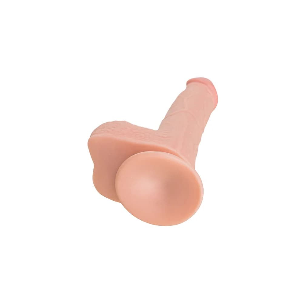 My Babe My Darling 22 cm Gerçekçi TPE Dildo - Ten Rengi thumbnail 6