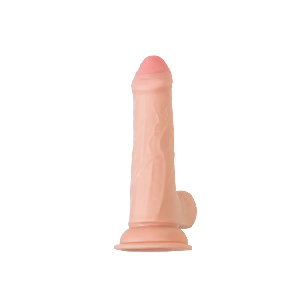 My Babe My Treasure 18,5 cm Gerçekçi TPE Yapay Penis - Ten Rengi thumbnail 3