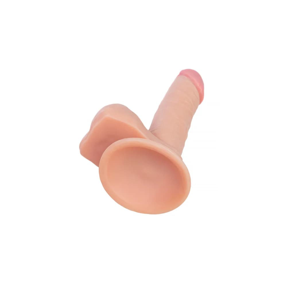RealStick Nude Çıplak Diken 20 cm Bronz Ten Gerçekçi Yapay Penis thumbnail 5