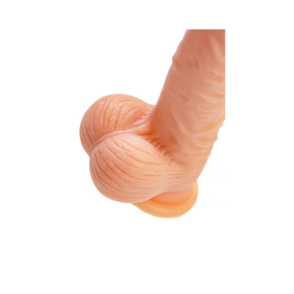 RealStick Nude Çıplak Cree Gerçekçi Yapay Penis, Et Rengi, 20 cm thumbnail 12