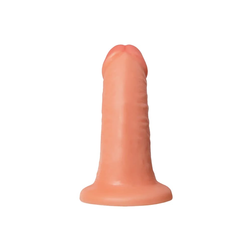 RealStick Caliber Gerçekçi Yapay Penis Dildo 16 cm Çap 5 cm Ten Rengi thumbnail 3