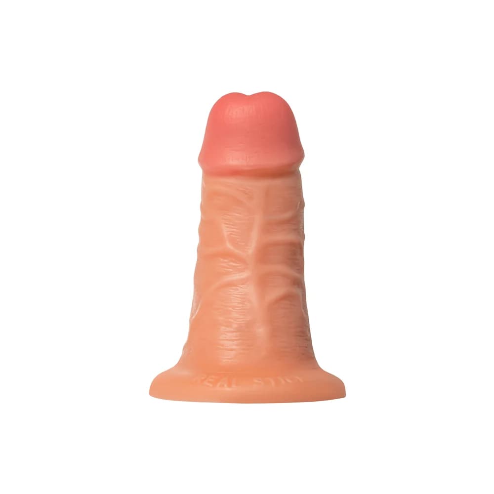 RealStick Caliber Gerçekçi Vakumlu Dildo 16 cm Siyah thumbnail 2
