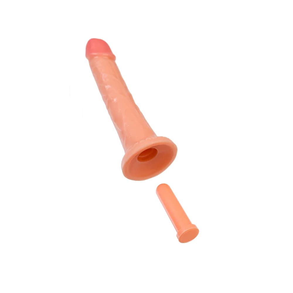 RealStick Caliber 20 cm Gerçekçi Dokulu Dildo - Ten Rengi thumbnail 6