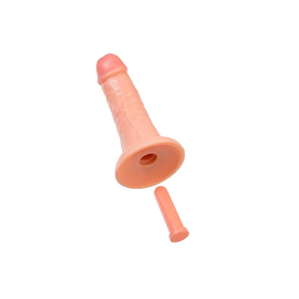 RealStick Caliber Gerçekçi Dildo - 20 cm Çap 5 cm Cilt Dostu Vantuzlu Yapay Penis thumbnail 6