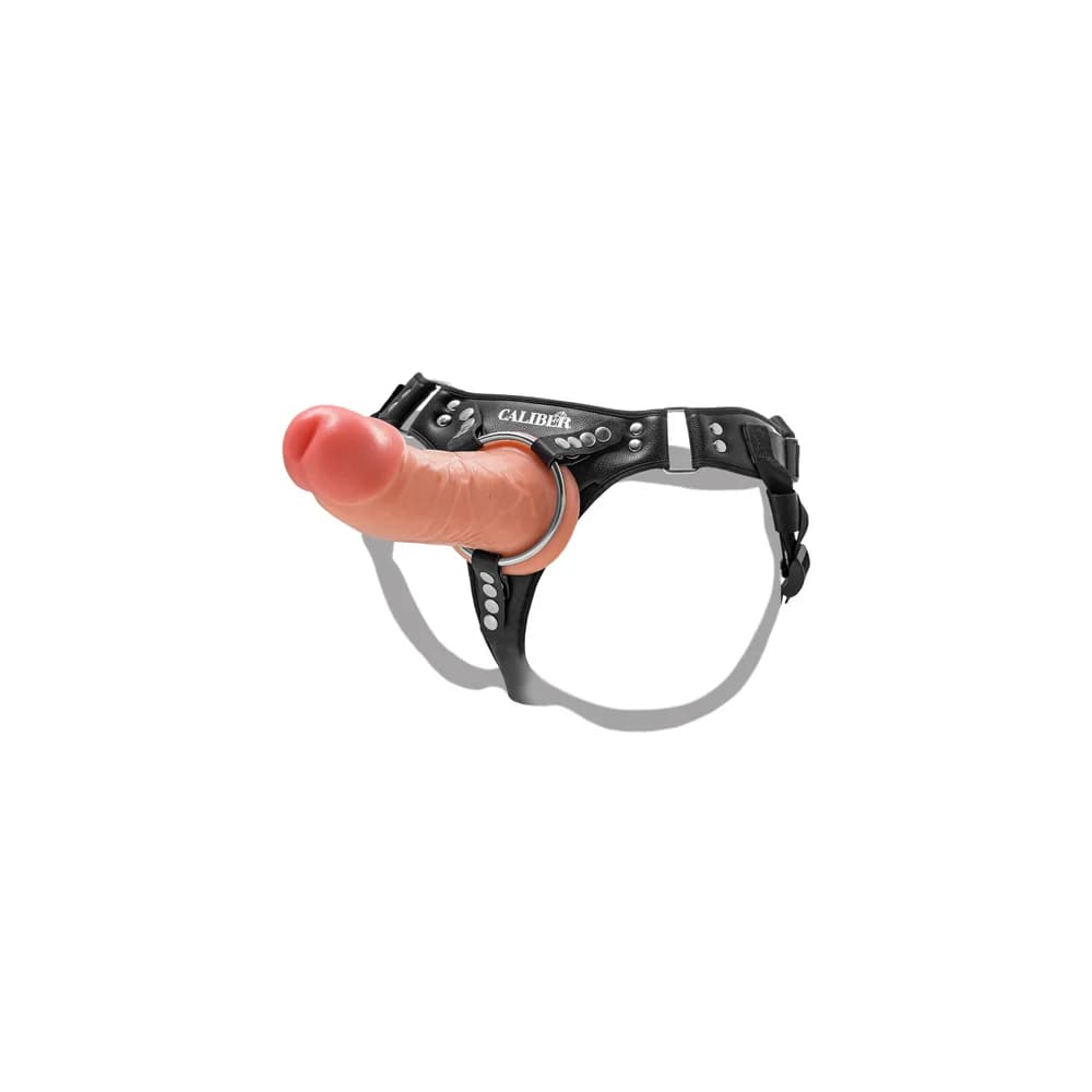 RealStick Caliber Gerçekçi Dildo - 20 cm Çap 5 cm Cilt Dostu Vantuzlu Yapay Penis thumbnail 7