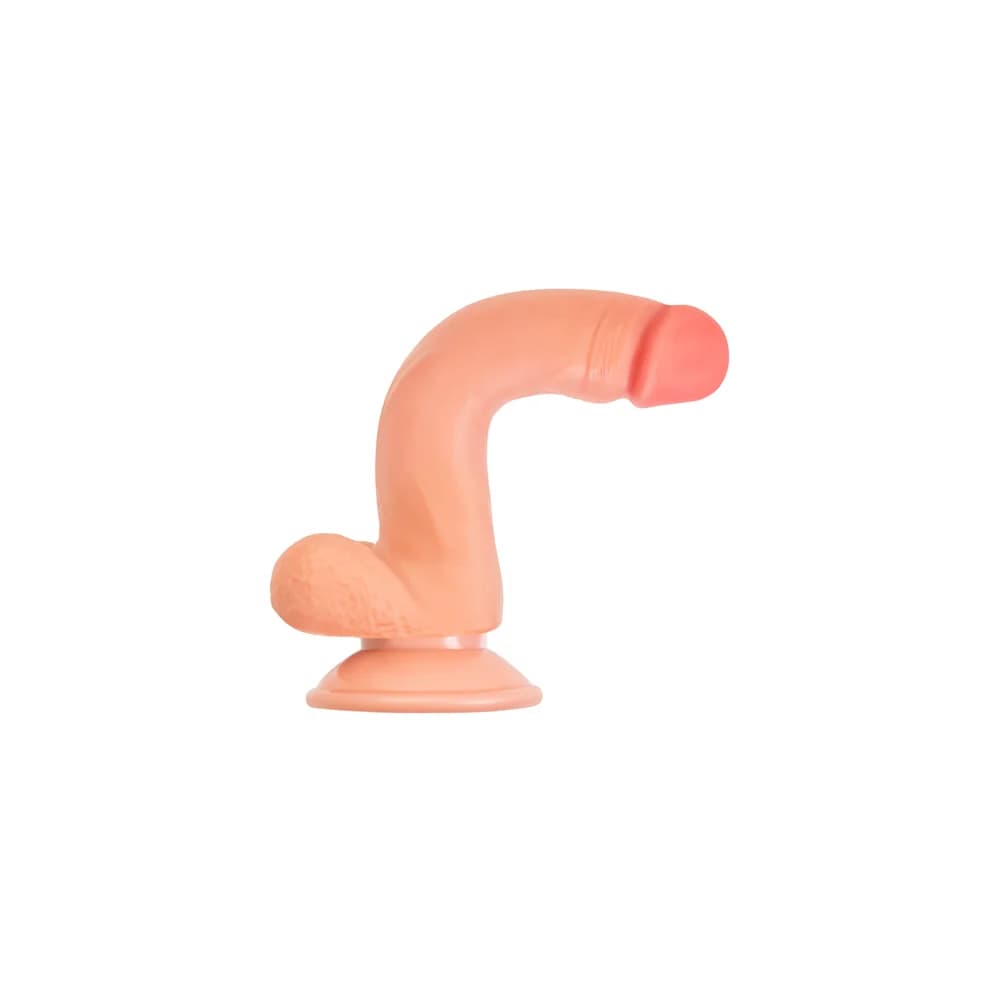 My Babe My Priceless Gerçekçi Dildo, TPE Malzeme, Ten Rengi, 18 cm thumbnail 5