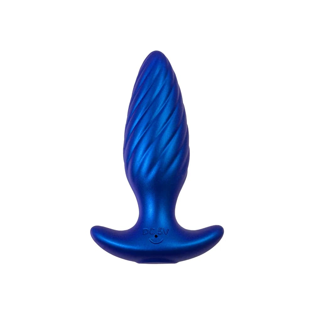 L'Eroina App Closs Uygulama ve Kumandadan Kontrollü Silikon Mavi Anal Vibratör 10.5 cm thumbnail 3