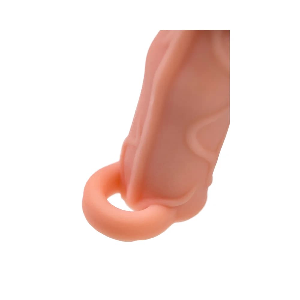 XLover by TOYFA Ten Rengi 16 cm TPE Malzeme Boy Uzatıcı Etkili Penis Kılıfı thumbnail 12