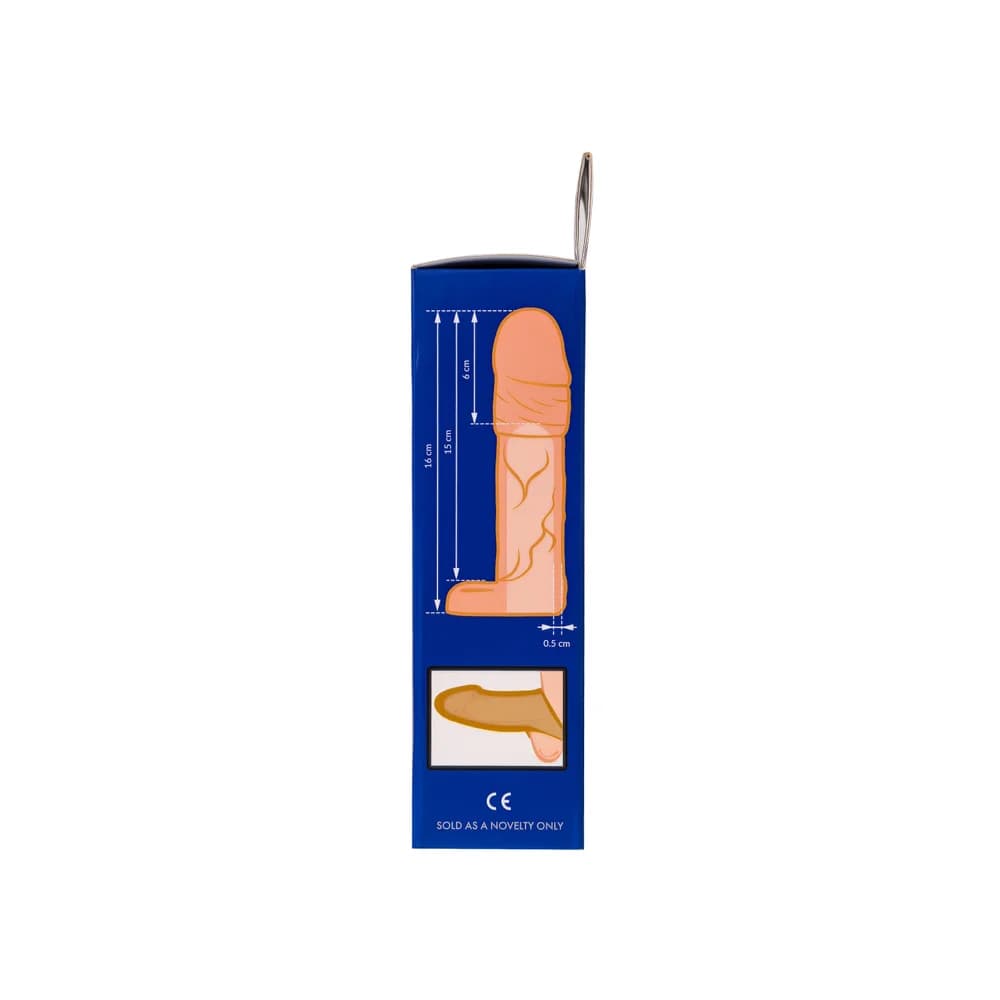 XLover by TOYFA Ten Rengi 16 cm TPE Malzeme Boy Uzatıcı Etkili Penis Kılıfı thumbnail 10