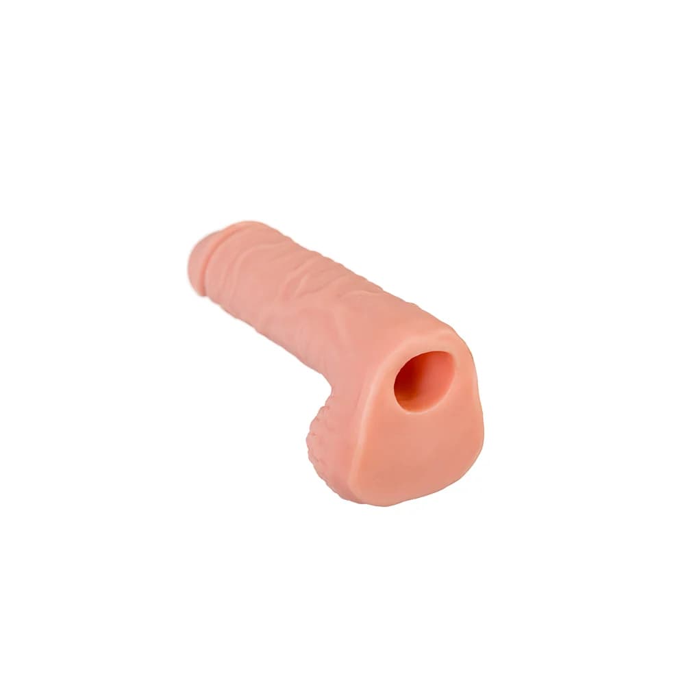 XLover by TOYFA Ten Rengi Skrotum Destekli Penis Uzatıcı ve Kalınlaştırıcı Kılıf 16 cm thumbnail 6