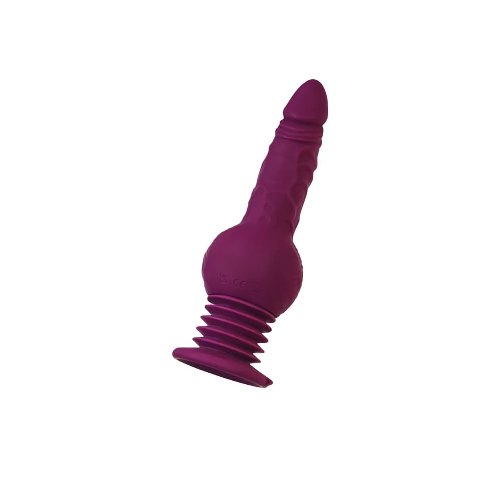 MotorLovers by TOYFA Striker Mini Uzaktan Kumandalı Silikon Seks Makinesi - Mor 23.5 cm thumbnail 2