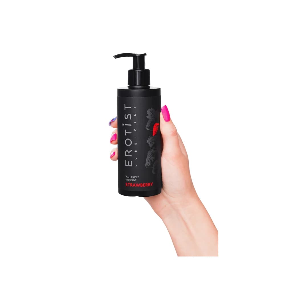 Erotist Çilek Aromalı Kayganlaştırıcı Jel 250 ml thumbnail 4