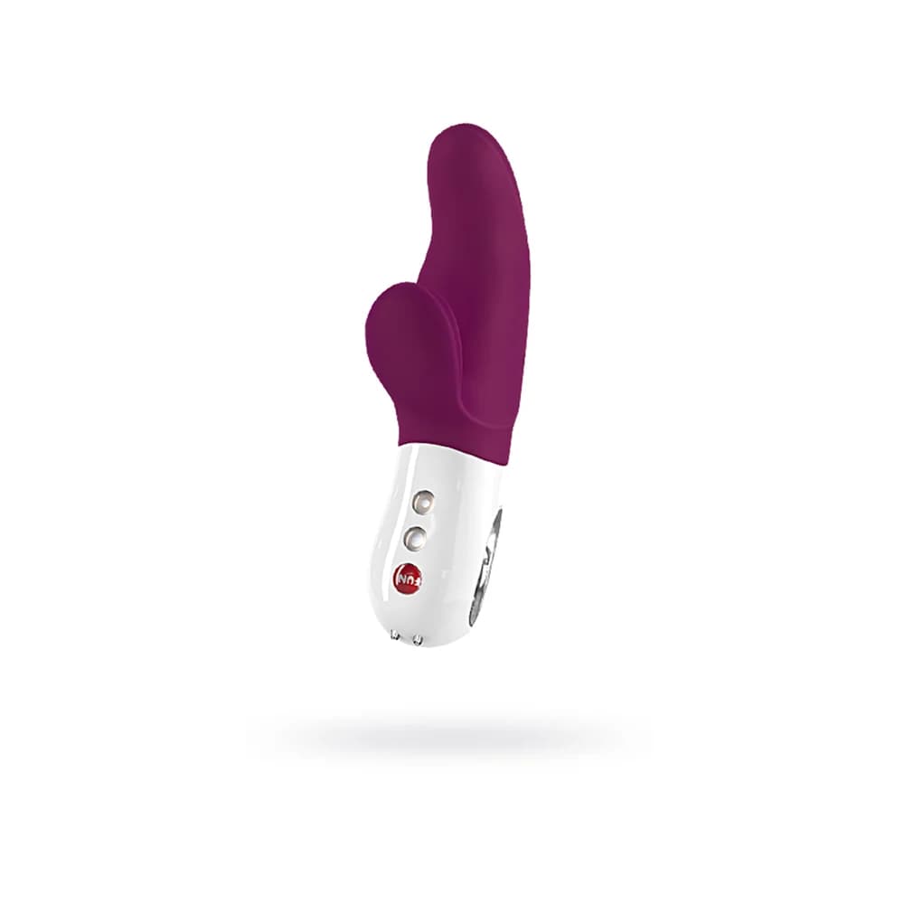 Fun Factory Miss Bi Silikon Kırmızı 17 cm Klitoral Uyarıcılı Vibratör