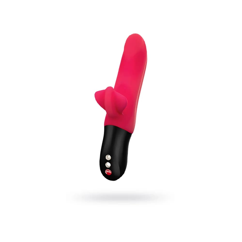 Fun Factory Bi Stronic Fusion Silikon Vibratör - Kırmızı, 22 cm