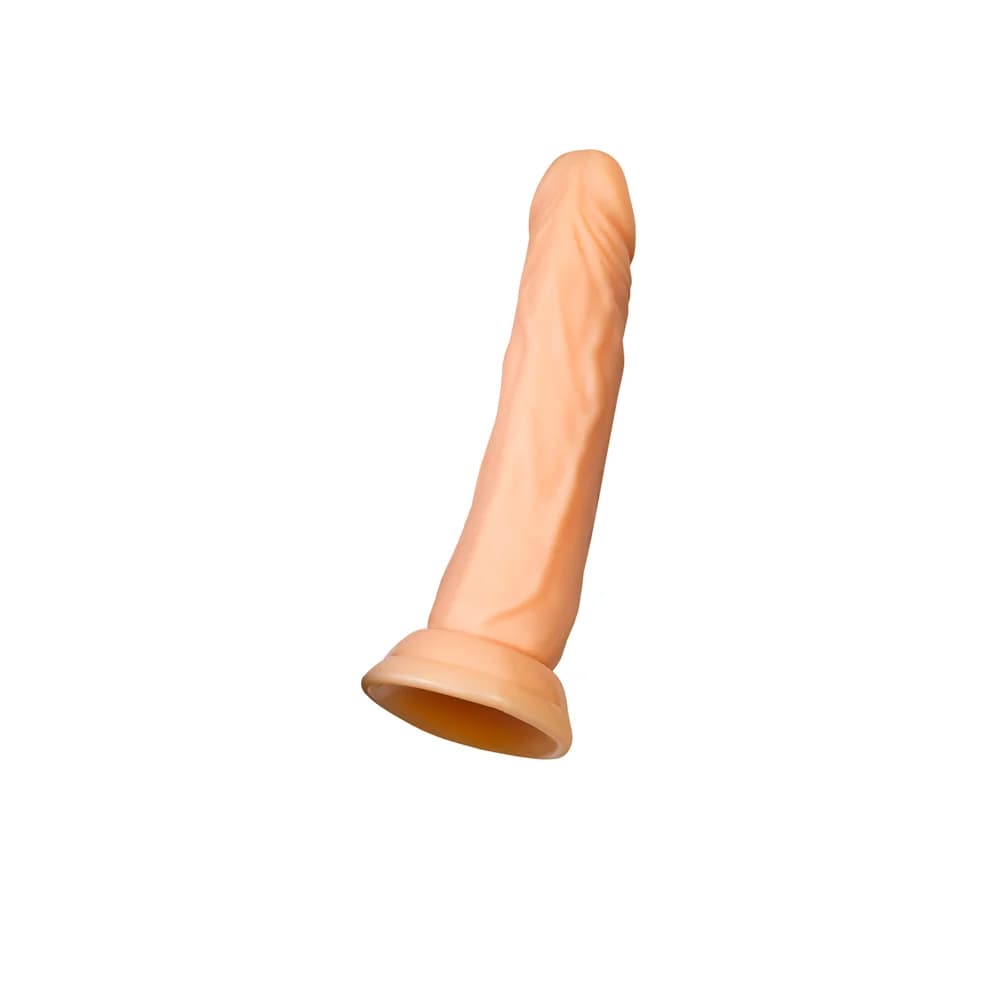 A-Toys by TOYFA 20 cm Realistic Suction Cup TPE Dildo - Flesh