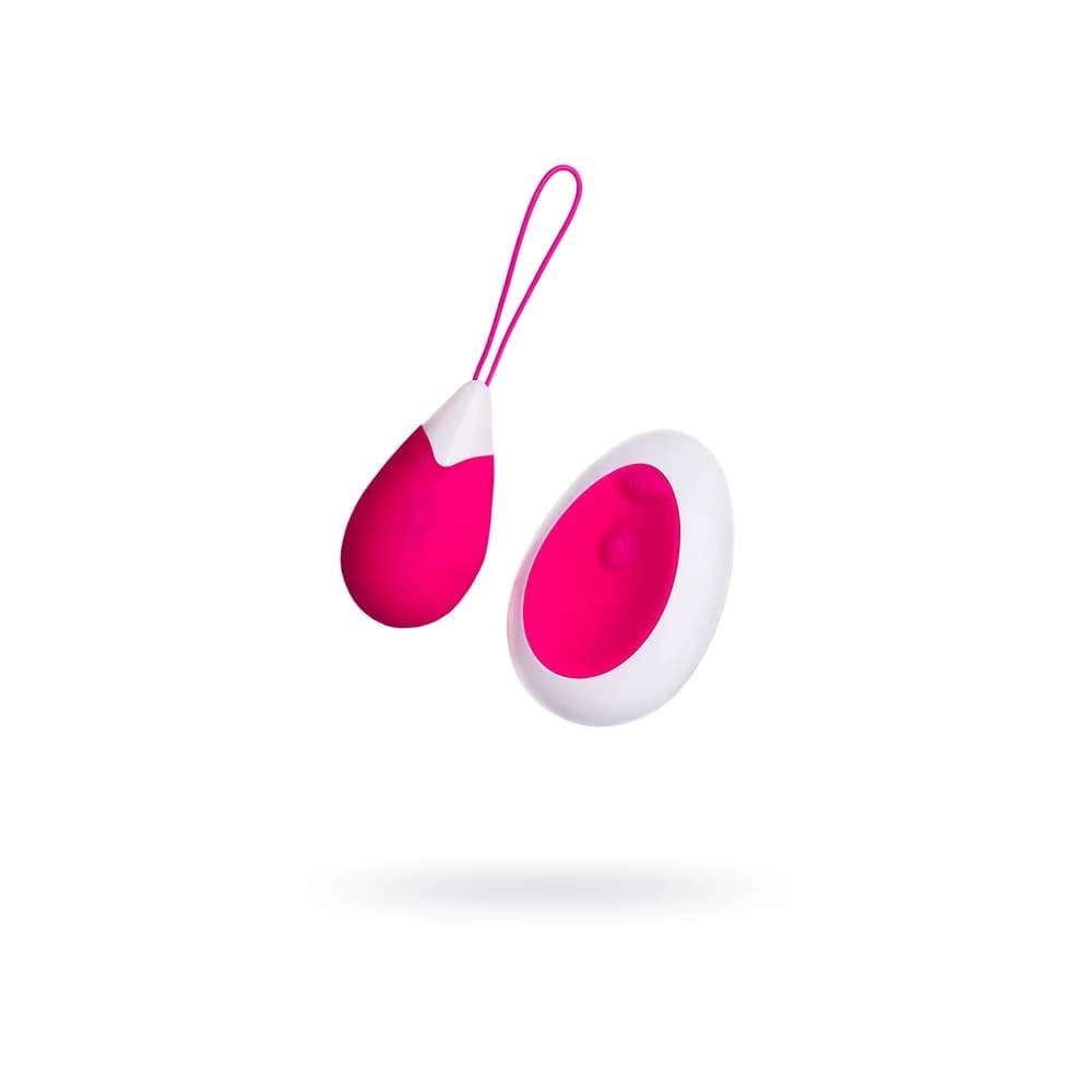 A-Toys by TOYFA Eggo Uzaktan Kumandalı Damla Mini Vibratör Pembe 6 cm