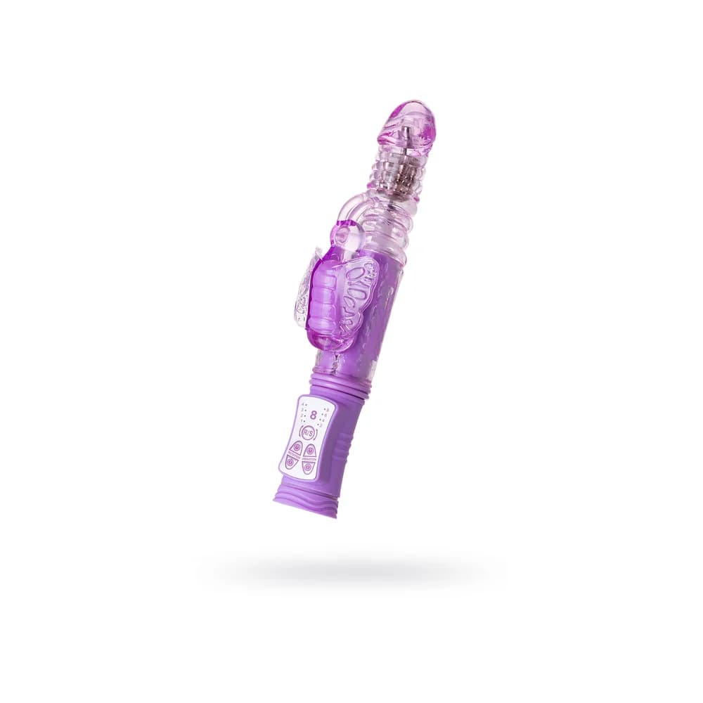 A-Toys by TOYFA Serk High-Tech Klitoral Uyarıcı Vibratör, Mor, 24.5 cm