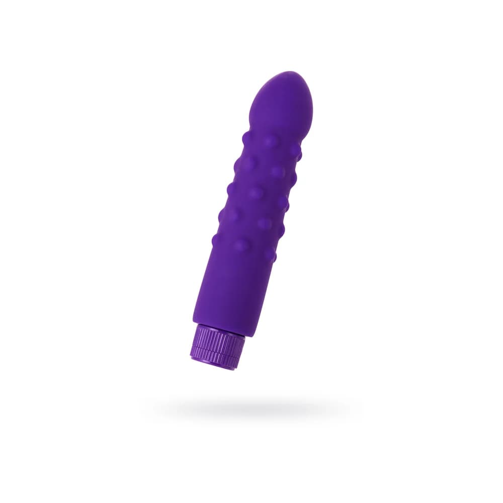 A-Toys by TOYFA 17 cm Silicone Powerful Vibrating Purple Vibrator
