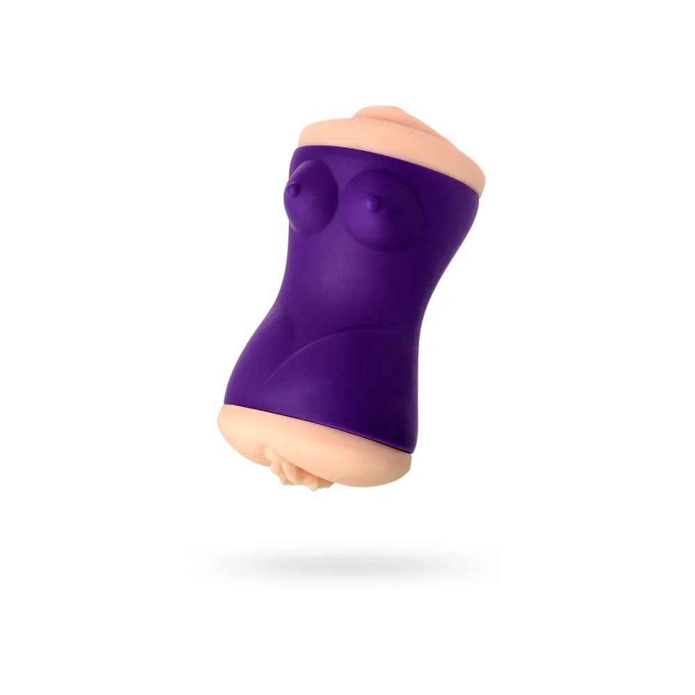 Jos Çift Taraflı Gerçekçi TPR Mastürbatör 17.5 cm Ten