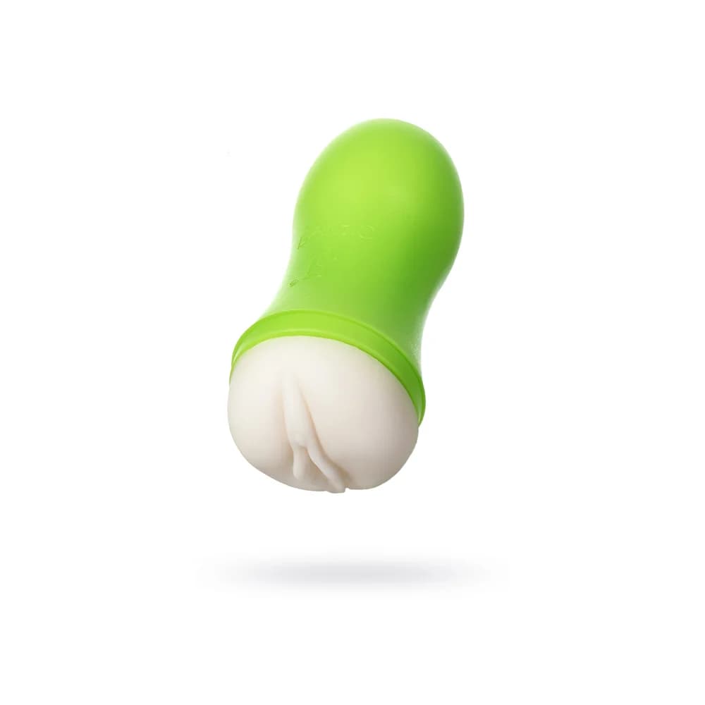 A-Toys by TOYFA Crista Ergonomik Kompakt TPE Mastürbatör Yeşil 14 cm