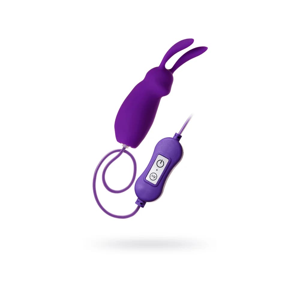 A-Toys by TOYFA Bunny Mini Silikon Vibratör - Mor