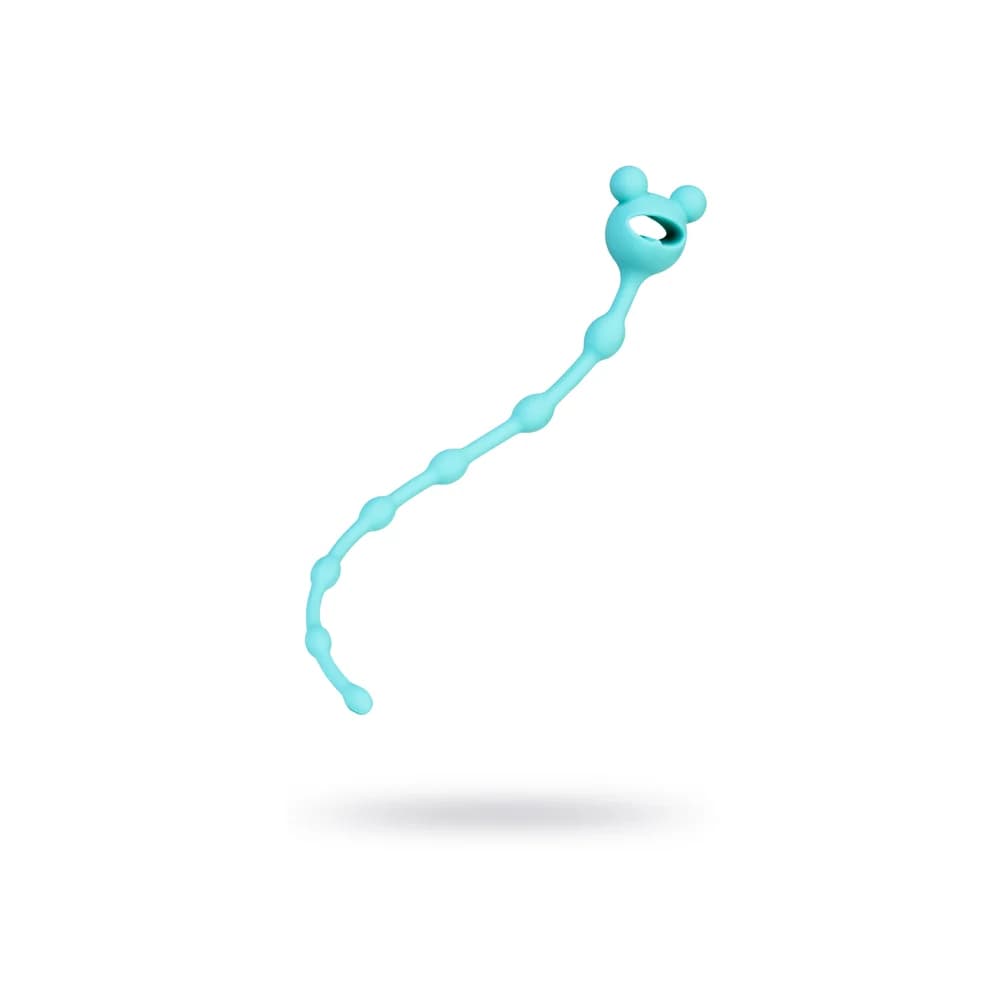 ToDo by Toyfa Froggy Esnek Silikon Mavi Anal Zinciri 27.4 cm