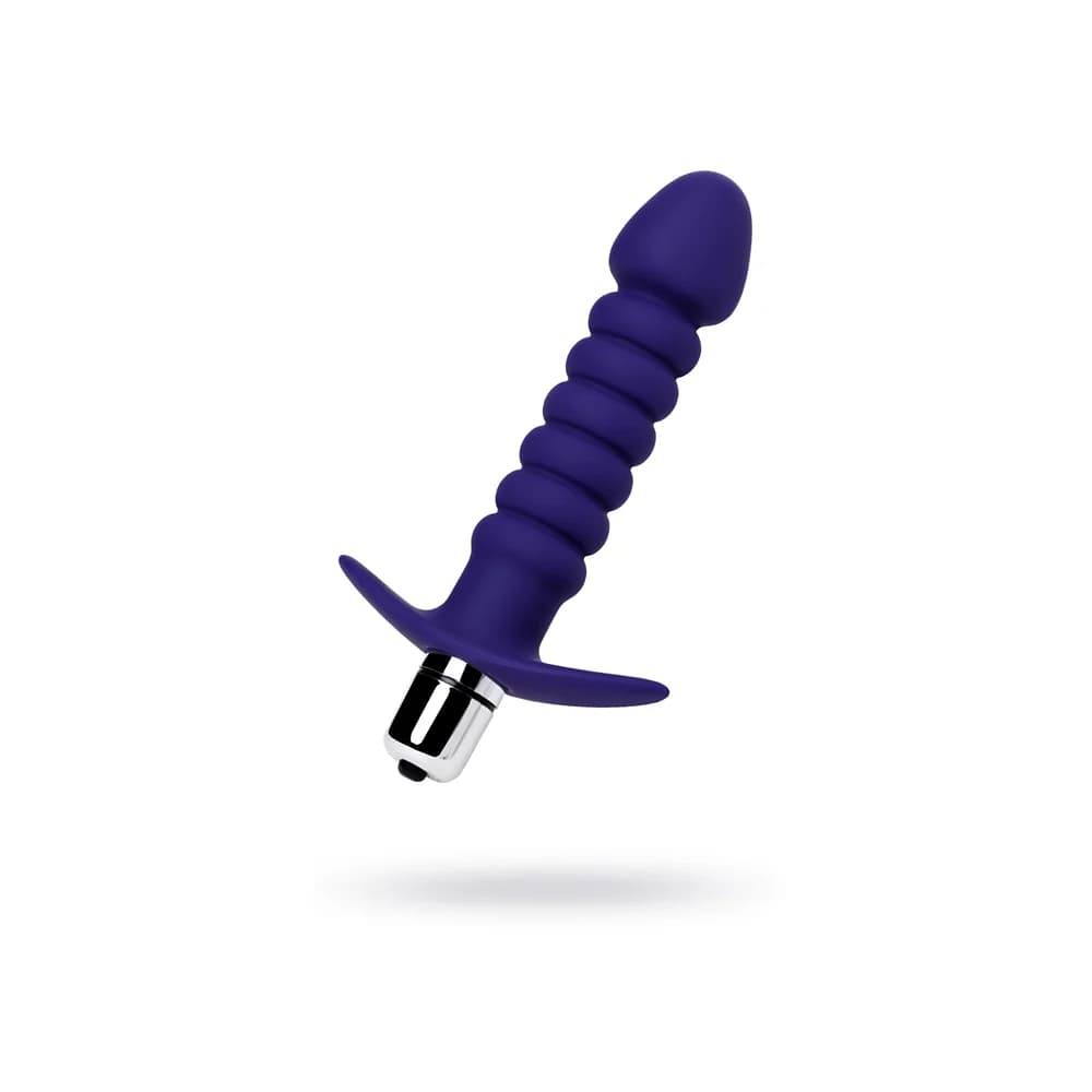 ToDo by Toyfa Condal Suya Dayanıklı Kabartmalı Mor Anal Vibratör 14 cm
