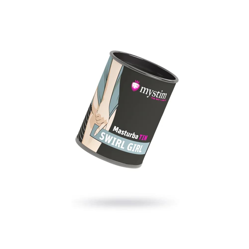 Mystim Masturbatin Swirl Girl Beyaz TPE 4.5 cm Erkek Mastürbatör