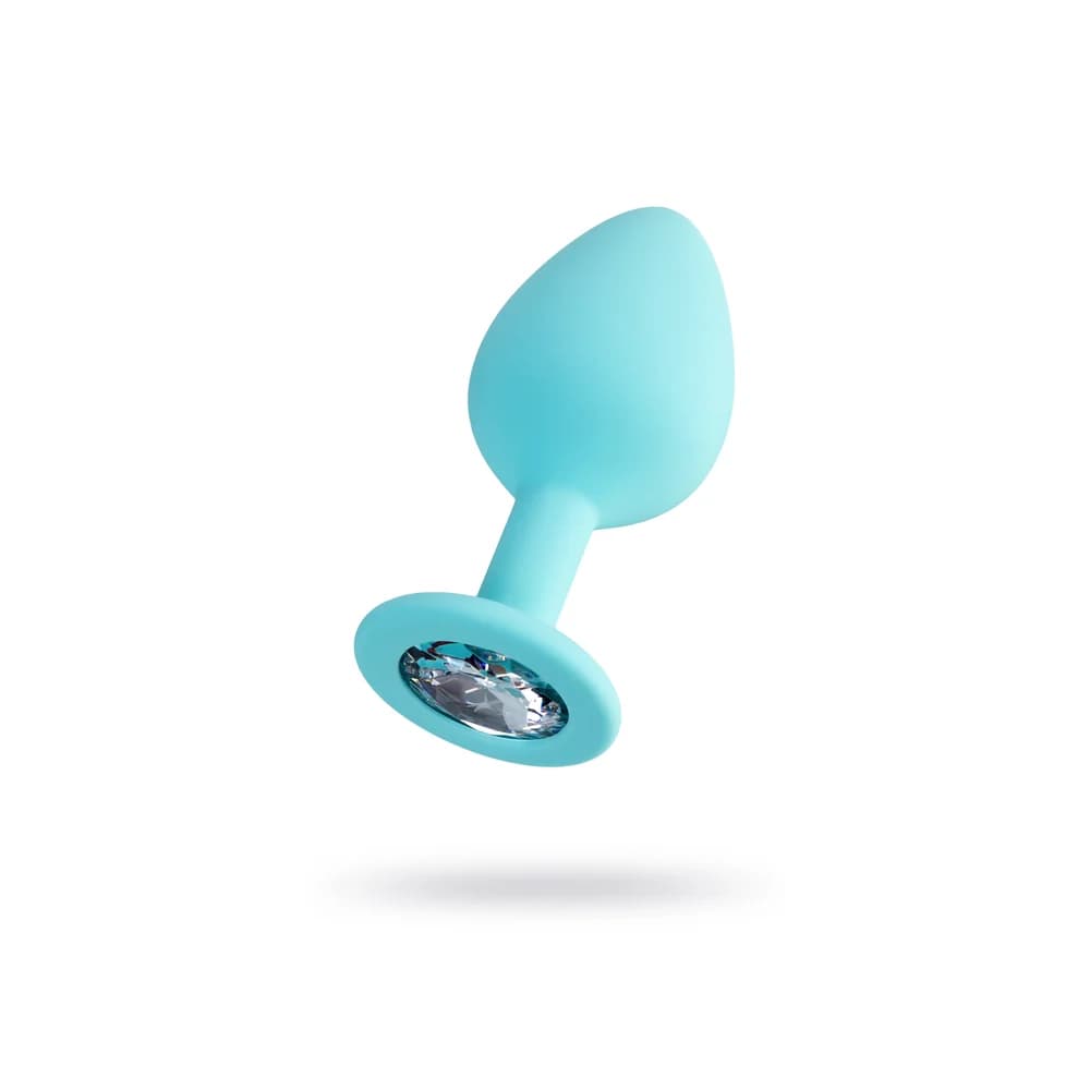 ToDo by Toyfa Brilliant Silikon Anal Plug - Mavi, 8 cm