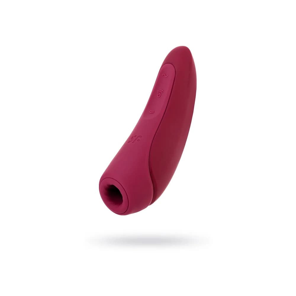 Satisfyer Curvy 1 Connect App Uzaktan Kontrollü Kırmızı Vakumlu Klitoris Vibratörü