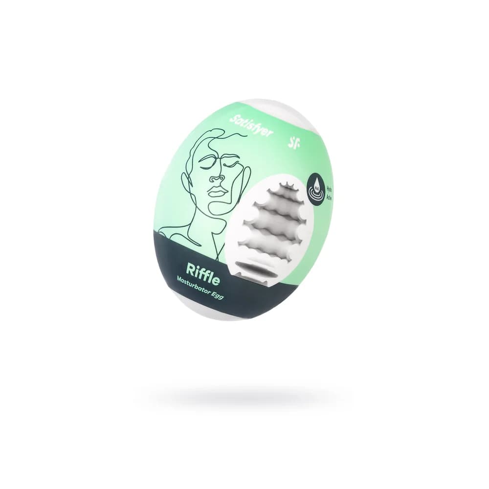 Satisfyer Egg Single Riffle El Tipi Kompakt Erkek Mastürbatör