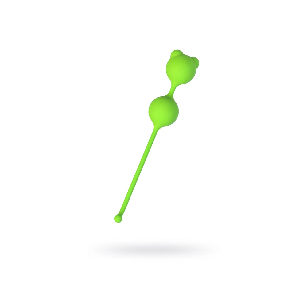 A-Toys by TOYFA Meeko Yeşil Silikon Kegel ve Vajinal Egzersiz Topu 16.4 cm